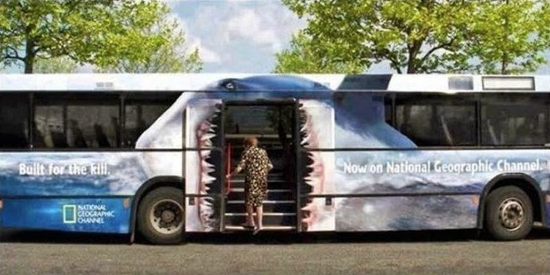 Shark bus National Geographic Channel