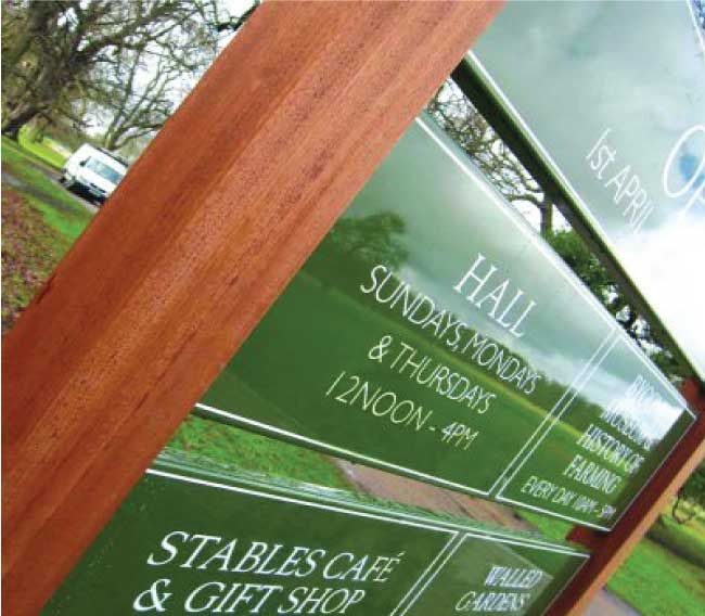 Post Header Sign Post - Gecko Graphics